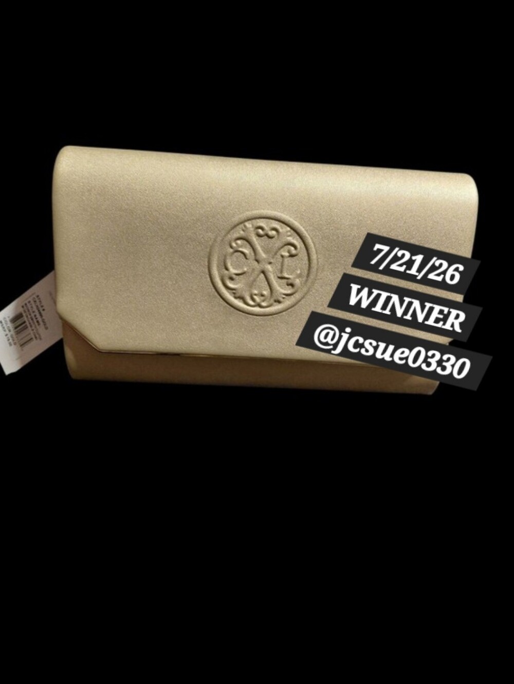 ENTER TO WIN: NWT - London Fog Faux Pebble Leather Crossbody - Picture 8 of 13